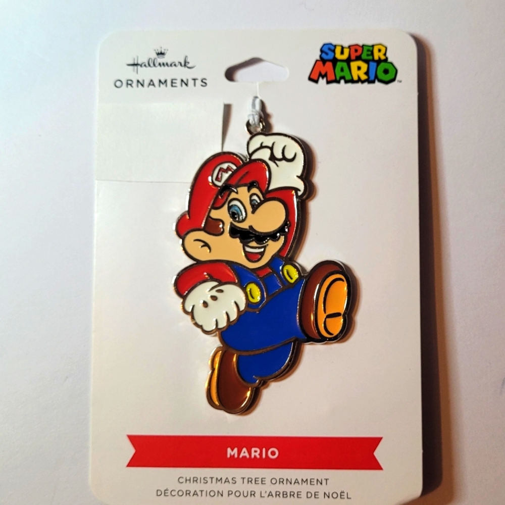 Hallmark Nintendo Super Mario Metal Ornament